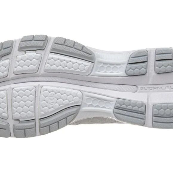 Asics Gel-Nimbus 19 Textile Lace Up Trainers T700N Size 7.5 D Glacier Grey - Picture 5 of 7